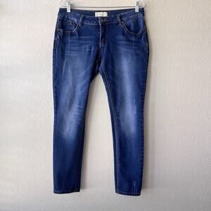 Angel Kiss Womens Blue Skinny‎ Jeans Size 13